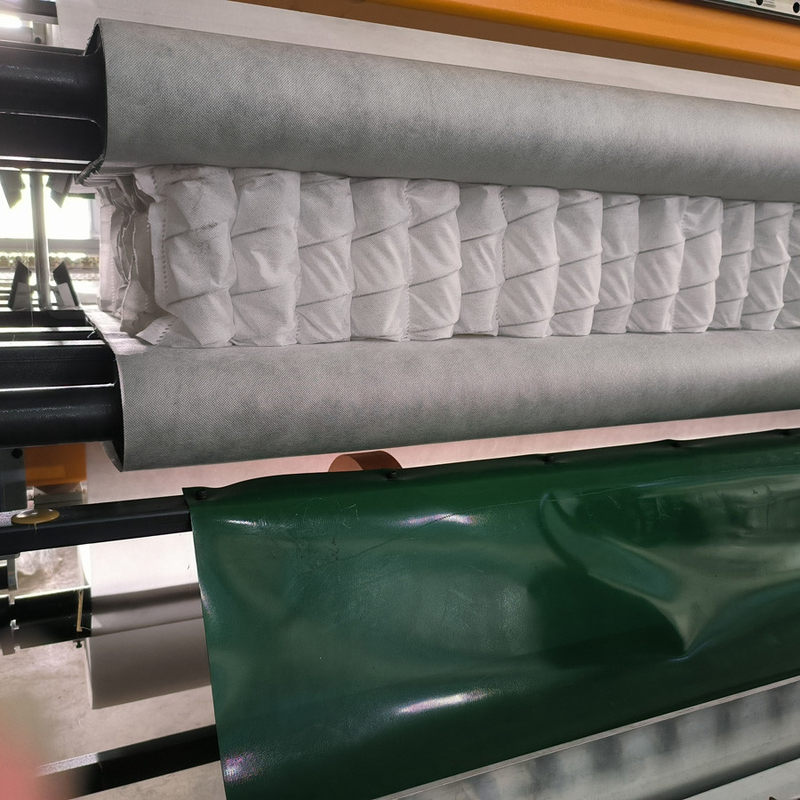 Hohe Präzisions-Matratzen-Taschen-Frühlings-Versammlungs-Maschine mit 0.6-0.7mpa Luftdruck