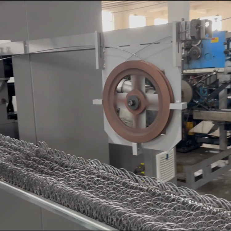 Effiziente Matratzenfeder Produktionslinie Bonnellfeder 80-190mm/190-210mm Höhe