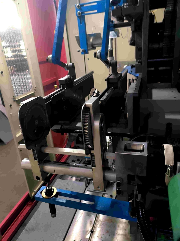 EtherCAT Servokontrolle Bonnell Federbett Kernproduktionsmaschine für 90-100Feder/min