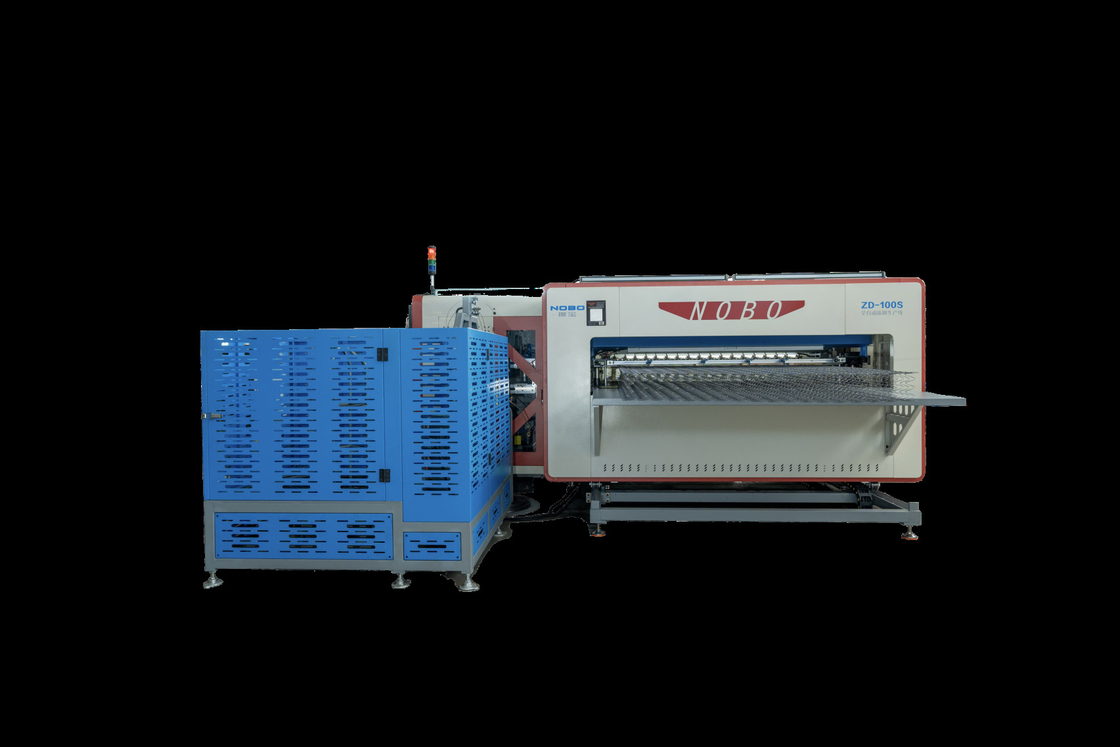 90-100 Federungen/min 65-90mm Bonnell Federmatratzenherstellung Produktionslinie