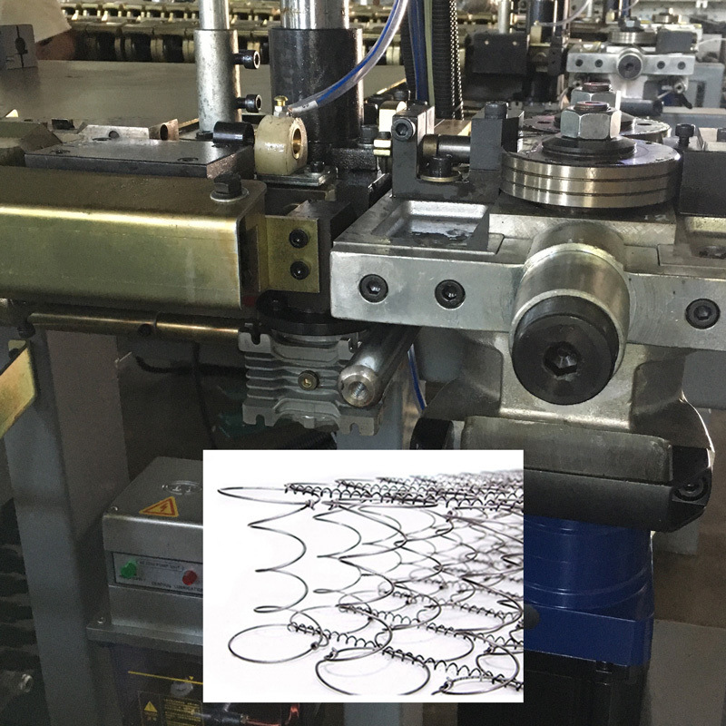 Mattress Bonnell Spring Assembly Machine for Mattress Production and 3 Phase 380V/50HZ Electrical Source